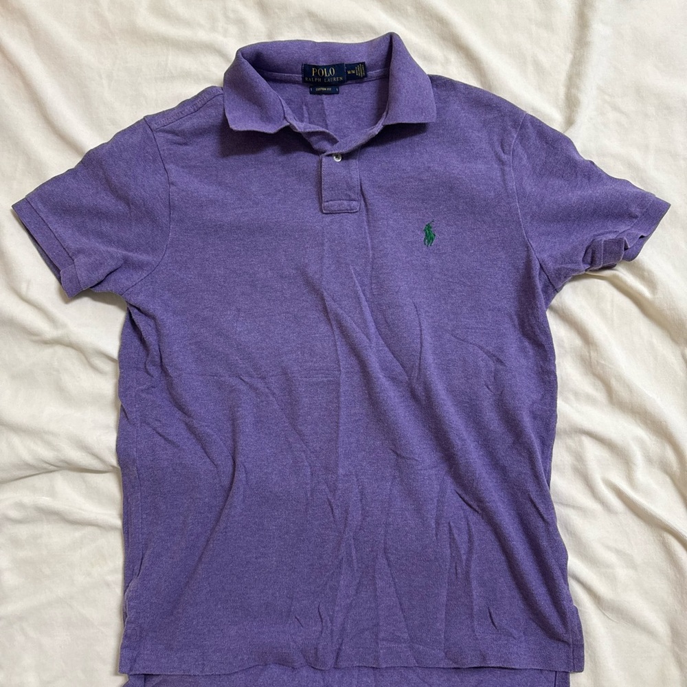 Ralph Lauren Men's Purple Polo Shirt